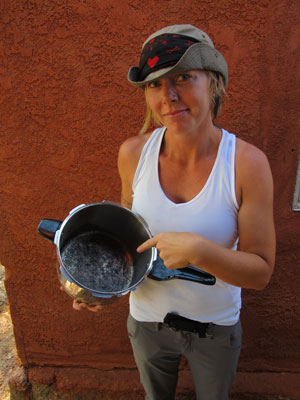 Whoops! More practice using a pressure cooker is needed